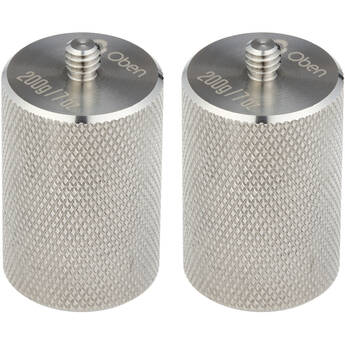 Oben 200g Counterweight with 1/4"-20 Stud (2-Pack)