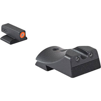Meprolight Hyper-Bright Tritium Night Sights (Kimber 1911 Slant, Orange Front Ring)