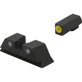 Meprolight Hyper-Bright Tritium Night Sights (Taurus G3C, Yellow Front Ring)