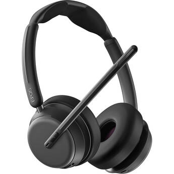EPOS IMPACT 1061 ANC Double-Sided UC Wireless Headset with BrainAdapt Technology and Charging Stand
