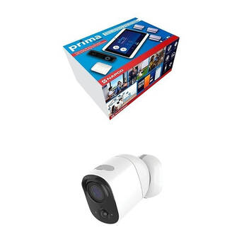Prima by Napco PKIT1DA All-in-One Wi-Fi System with PCAM 2MP Outdoor Wi-Fi Camera Kit (AT&T)