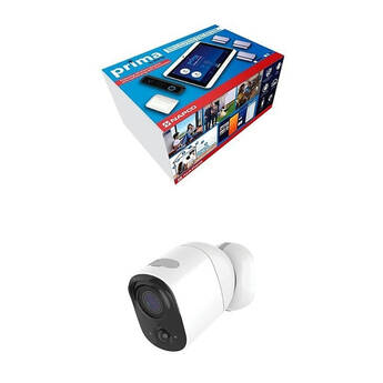 Prima by Napco PKIT1DV All-in-One Wi-Fi System with PCAM 2MP Outdoor Wi-Fi Camera Kit (Verizon)