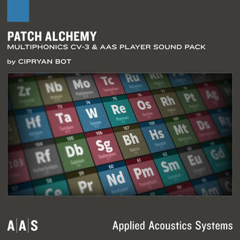 Applied Acoustics Systems Alchemy Sound Pack For Multiphonics CV-3