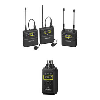 Sony UWP-D27 2-Person Camera-Mount Wireless Plug-On Combo Microphone System Kit (UC14: 470 to 542 MHz)