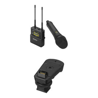 Sony UWP-D22 Camera-Mount Wireless Handheld Microphone Kit with Digital MI Shoe Adapter (UC14: 470 to 542 MHz)