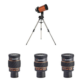 Celestron NexStar 8SE 203mm f/10 Schmidt-Cassegrain GoTo Telescope with Eyepieces Kit