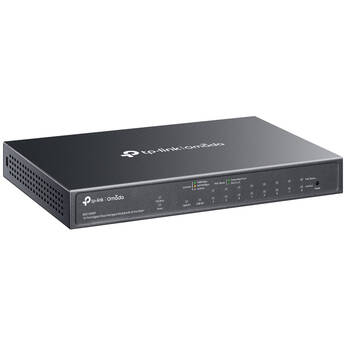 TP-Link Omada ES210GMP 10-Port GbE PoE+ Managed Network Switch