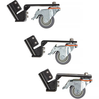 Impact CS-PCX3 C-Stand Pro 3-Caster Set