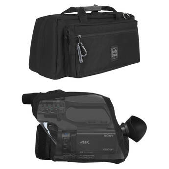 PortaBrace Carrying Case and Rain Slick Cover for Sony PXW-Z90V Camcorder
