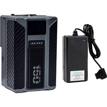 IndiPRO Tools Kratos Kit with Battery and D-Tap Pro Charger (150Wh, V-Mount)