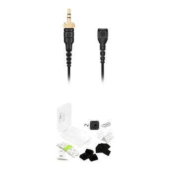 RODE Lavalier II Omnidirectional Lavalier Microphone with Black Mic Hiding Kit