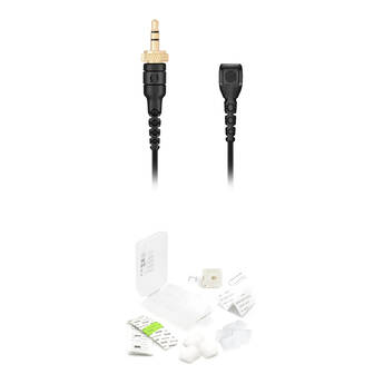 RODE Lavalier II Omnidirectional Lavalier Microphone with White Mic Hiding Kit