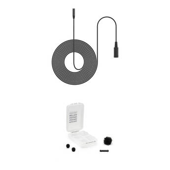 Deity Microphones W.Lav Pro Omni Lavalier Microphone with Black Outdoor Mic Kit