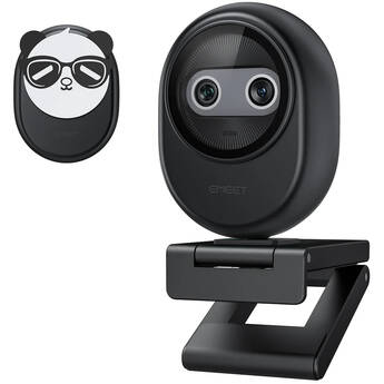 EMEET Piko+ Dual-Lens 4K Webcam (Black)