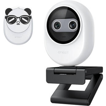 EMEET Piko+ Dual-Lens 4K Webcam (White)