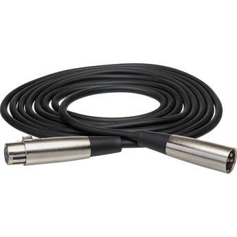 Hosa Technology XLR Balanced Interconnect Cable (10', Black)