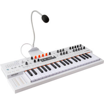 Arturia MiniFreak Vocoder 6-Voice Spontaneous Algorithmic Synthesizer with Gooseneck Microphone