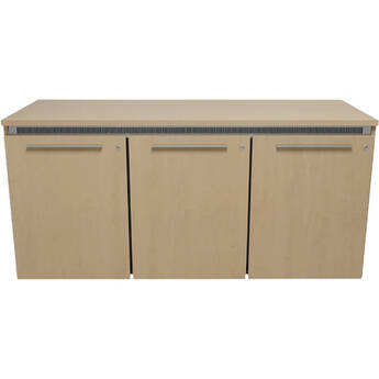 Middle Atlantic Wood Kit for Sota C5 Series Credenza (32 x 27", 3-Bay, Kensington Maple)