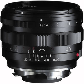 Voigtlander Nokton 40mm f/1.2 Aspherical II Lens (Leica M)
