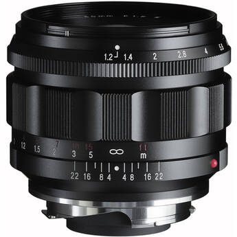 Voigtlander Nokton 50mm f/1.2 Aspherical II Lens (Leica M)