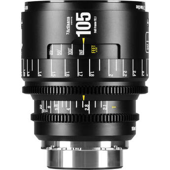 7Artisans INFINTE 105mm T2.1 Cine Lens (Canon EF, Black)