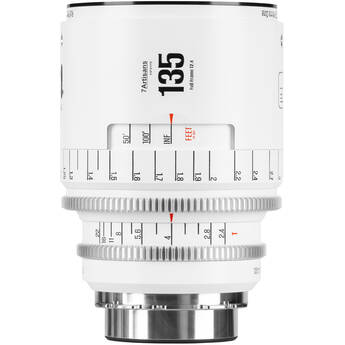 7Artisans INFINTE 135mm T2.4 Cine Lens (ARRI PL, White)