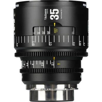 7Artisans INFINTE 35mm T2.1 Cine Lens (ARRI PL, Black)