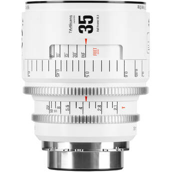 7Artisans INFINTE 35mm T2.1 Cine Lens (ARRI PL, White)