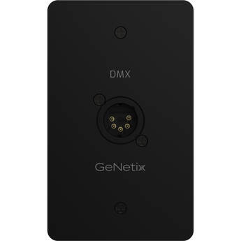 ChamSys GeNetix DMX Passthrough Wall Plate (Single-Port, Male Connector)