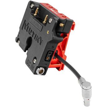 MUTINY THE WEDGE Battery Mount for RED KOMODO (Gold Mount, Red)