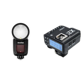 Godox V1 TTL Flash and X2 Flash Trigger for Sony