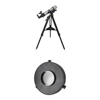 Celestron StarSense Explorer DX 102AZ Refractor Telescope and EclipSmart Solar Filter Kit