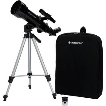 Celestron Travel Scope 70mm f/5.7 AZ Refractor Telescope Kit
