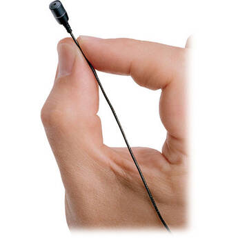Sennheiser MKE 2 Gold Series Subminiature Omnidirectional Lavalier Microphone with 3-Pin LEMO Connector (Black)