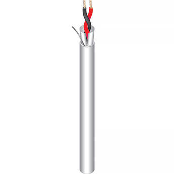 West Penn 293 18 AWG 2-Conductor Shielded Cable (500', Gray)