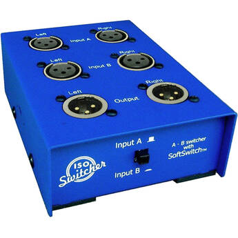 ARX Audibox ISO Switcher Stereo Input Selector