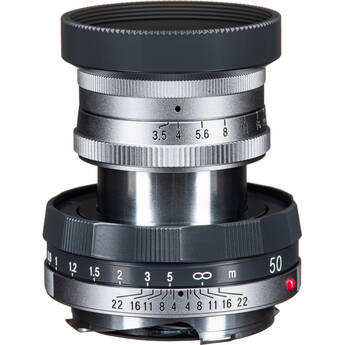 Voigtlander APO-LANTHAR 50mm f/3.5 Type I VM Lens (Leica M, Gray and Chrome)