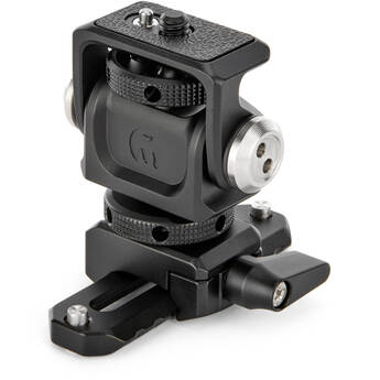 3 Legged Thing Monty 3 Mighty Mini Pan/Tilt Accessory Mount with Shoe and Picatinny Rail (Darkness)