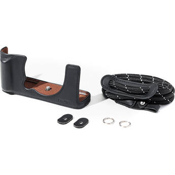 SmallRig Leather Half Case Kit for FUJIFILM X-E5 (Black)