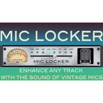 GAUGE PRECISION Mic Locker Virtual Mic Effects Plug-In