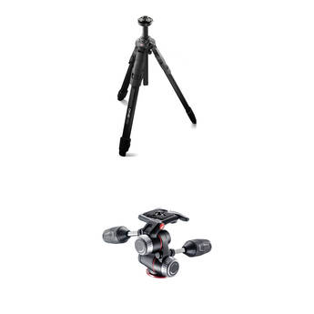 Manfrotto ONE Hybrid Aluminum Tripod with XPRO 3-Way Pan/Tilt Head Kit