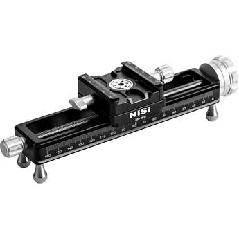 NiSi Macro Focusing Rail NM-180S with 360° Rotating Clamp (7.1" Length)
