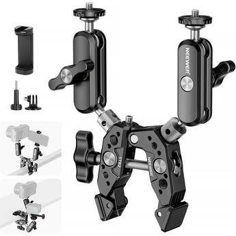 Neewer WST82 Heavy-Duty Super Clamp with Dual Magic Arms