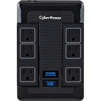 CyberPower HT600WSU2A 6-Outlet Home Theater Surge Protector