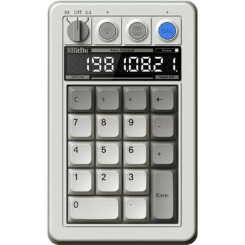 8BitDo Retro Wireless Mechanical Gaming 18-Key Numpad and Calculator (M Edition)