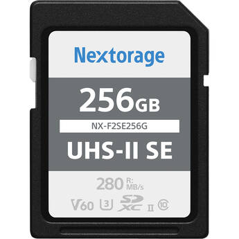 Nextorage 256GB NX-F2SE Series UHS-II SDXC Memory Card