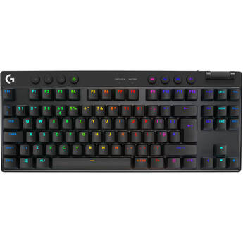 Logitech G PRO X TKL LIGHTSPEED Wireless RGB Gaming Keyboard (Black, Tactile)