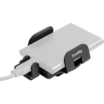 SmallRig Mounting Clamp for External SSD with Cold Shoe Mount & Cable Clamp