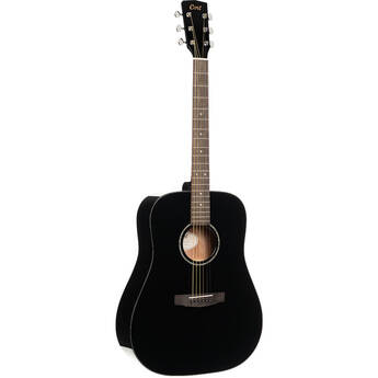 Cort Earth 60 Dreadnought (Black Gloss Finish)