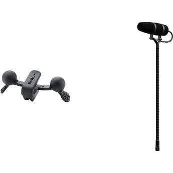 DPA Microphones 4099 CORE+ Supercardioid Instrument Microphone with Saxophone Clip (Loud SPL)